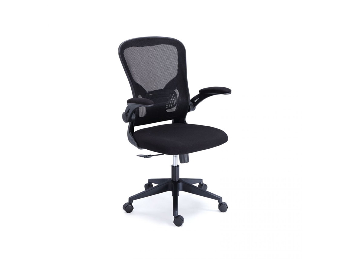 Silla de oficina Lexi Tejido Negro - Transpirable 64 x 98/108 x 66 cm
