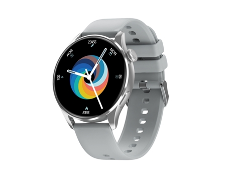 Smartwatch Q3 Max con pantalla a color de 1,36", correa de silicona, monitor/monitor de ritmo cardíaco de soporte