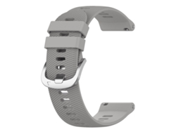 correa de reloj de silicona Gris Garmin VivoMove Trend