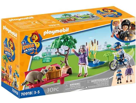 PLAYMOBIL PLAYMOBIL D.O.C: Acción Policial Atrapa al ladrón (Edad Mínima: 3)