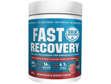 Proteína Whey GOLDNUTRITION Fast Recovery Wild Berries (Polvo Soluble - 600 gr)