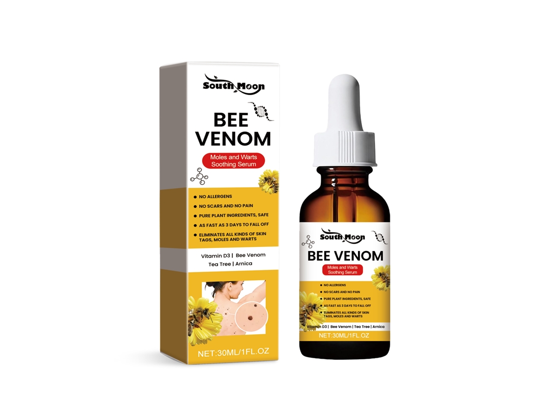 Suero purificante elaborado con veneno de abeja.