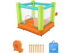 Castillo Hinchable Saltador BESTWAY 194x175x170 cm con Bomba de Hinchado Continuo