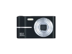 Resolución Compacta Portátil De La Cámara 50mp Hd De Digitales Negro De Pantalla De 24 Pulgadas Zruxe