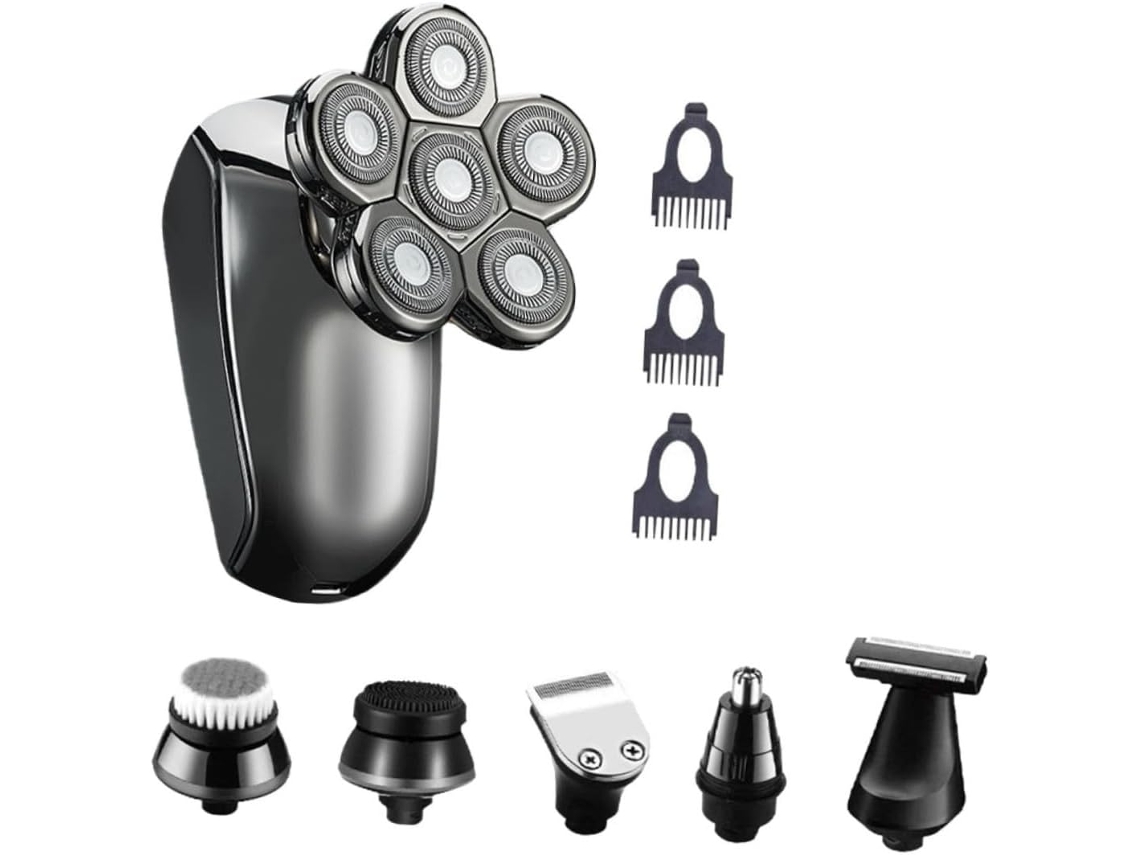 Rasoir Électrique Portátil Multi, Fonctions Para Hommes Cabezas Rotatives Étanches Léger Y Adapté ...