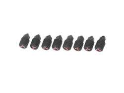 8 Piezas Boquillas De Acero Templado Para Extruder Hotend Impresora 3d Bambu Lab Set 0.2 0.4 0.6 0.8mm
