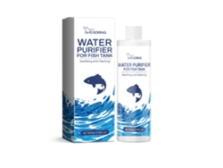 Clarificador de agua eficiente para acuario con filtro