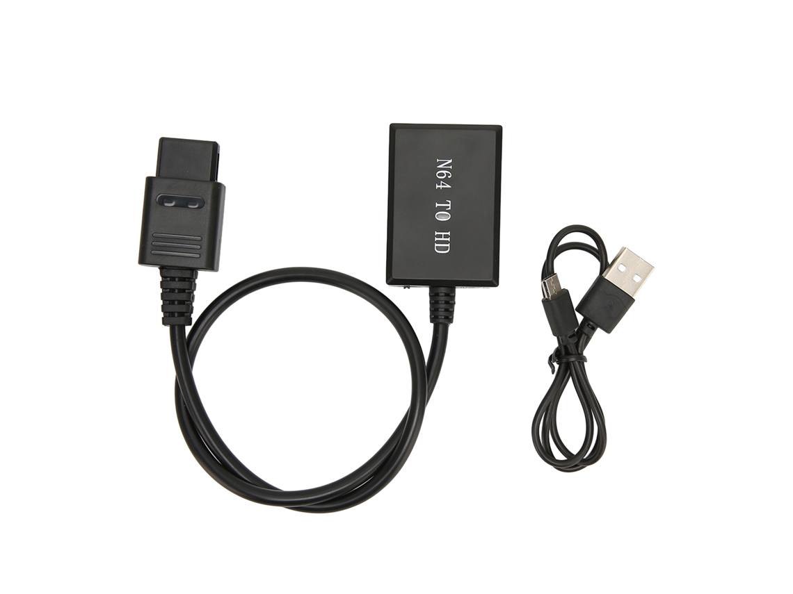 Cable Hd Para Consola De Juegos (n64 A Hdmi, Compatible Con 720p 1080p)