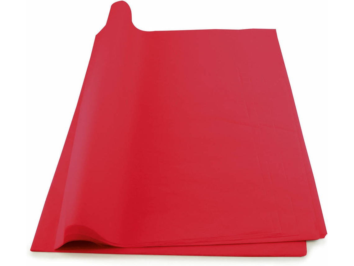 Papel Seda WEROLA (Rojo - 50 x 70 cm 26 Unidades)