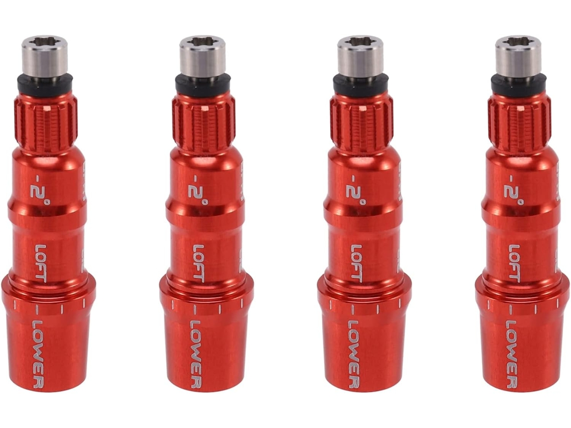 4 Fundas De Golf 335 Rh Para Drivers Personalizados Sim, M1, M2, M3, M5, M6, Color Rojo.