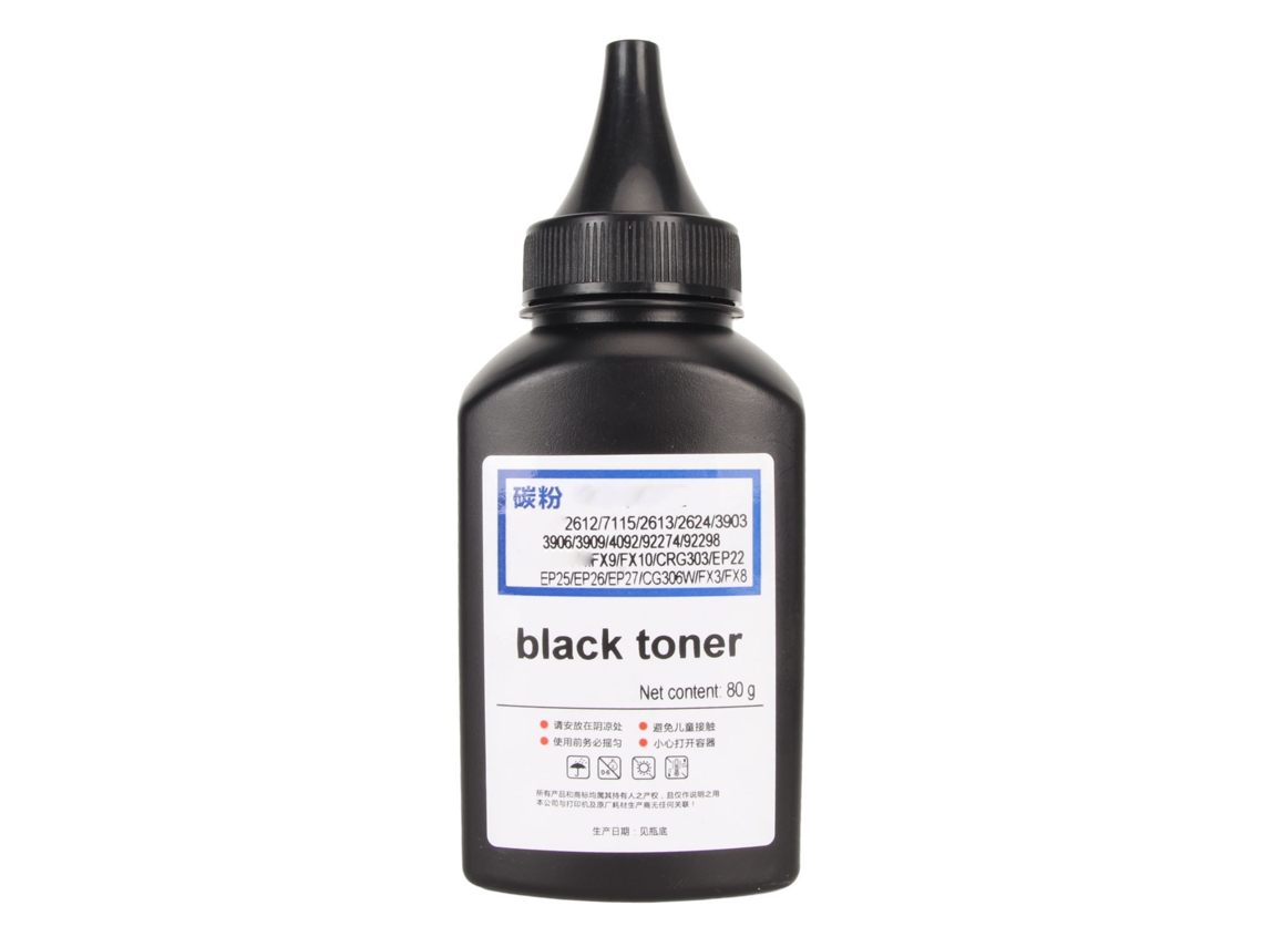 Tóner negro en polvo para impresoras HP2612 7115 2613 2624 CRG303 FX10, 2300 páginas
