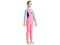 Traje De Neopreno Para Niñas De 2,5 Mm, Traje De Buceo De Manga Larga, Traje De Natación De Manga Larga Para Deportes Acuáticos.