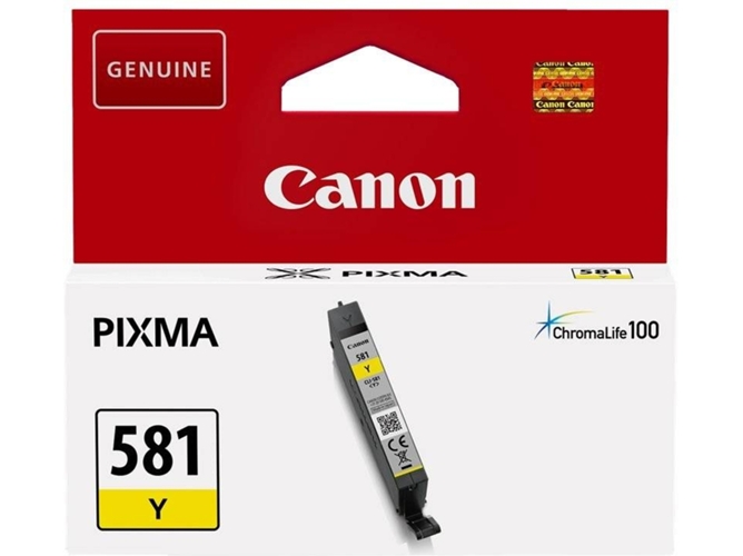 Tinta Original CANON CLI-581 Amarillo