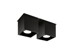 Sollux Sl.0063 Plafón Quad 2 Negro