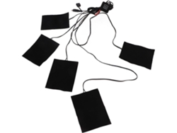 Almohadilla Térmica Usb Lavable Y Cosible, Calentador Eléctrico De Fibra De Carbono De 3 Velocidades.