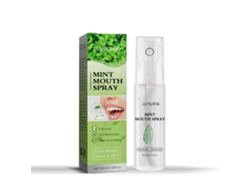 Desodorante bucal en spray portátil Jaysuing de larga duración con sabor a menta.