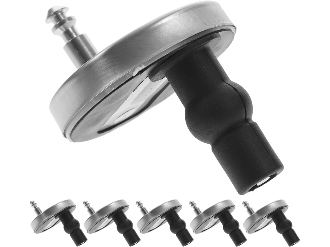 Kit De 6 Tornillos Para Fijar Bisagras Y Asientos De Inodoro De Acero Inoxidable Con Mecanismo...