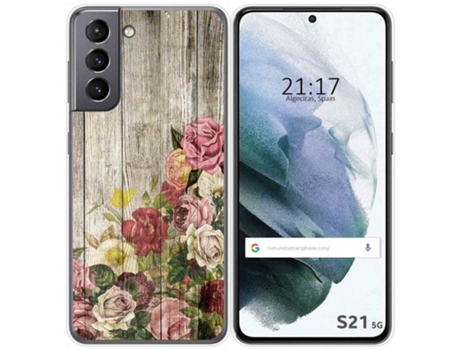 Carcasa Samsung Galaxy S21 5G TUMUNDOSMARTPHONE Dibujos Multicolor