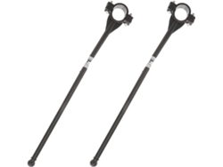 Juego De 2 Mástiles Resistentes Para Manillares De Bicicleta, Ligeros Y Compactos, Adecuados Para