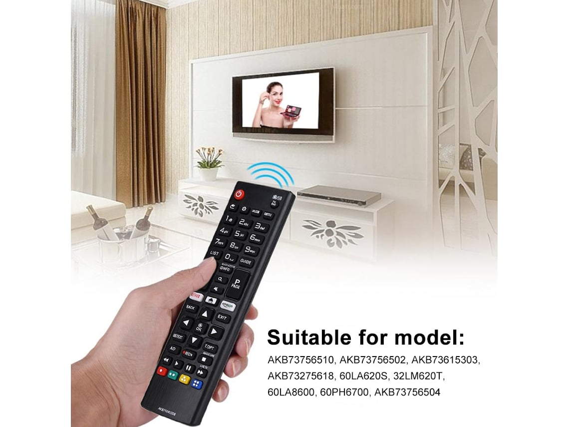 Mando A Distancia Universal Akb75095308 Para Televisores Lg Led Lcd Smart Tv (mando A Distancia De Repuesto)