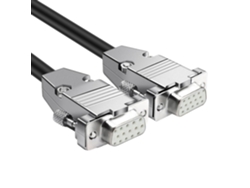 Cable Coaxial Vga Macho A Hembra De 150 Cm, Transmisión De Alto Ancho De Banda, Svga