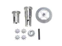 Engranaje Diferencial De Aluminio Para Coche Rc Hs18301 18302 18303 18304 18311 Delantero Y Trasero
