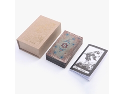 Tarot Rider-waite De La Nueva Era - Juego De 78 Cartas Oráculo Color Caqui, 12 X 7 Cm