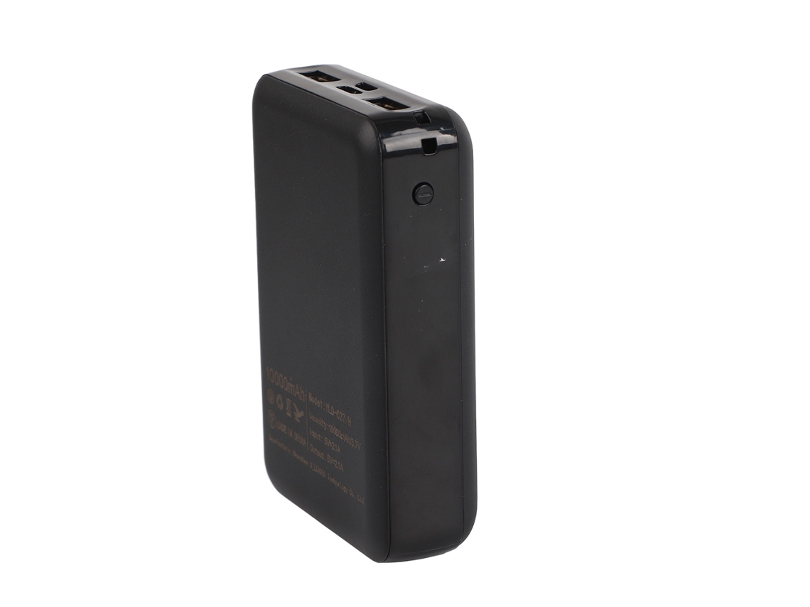 Batería portátil de 5V 2.1A 10000mAh con doble puerto USB para chaquetas, chalecos y ropa interior térmica para móviles.