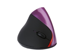 Mouse Vertical Com Fio Ergonomico Com Suporte De Punho Óptico 1.5m Para Laptop Pc Desktop Roxo