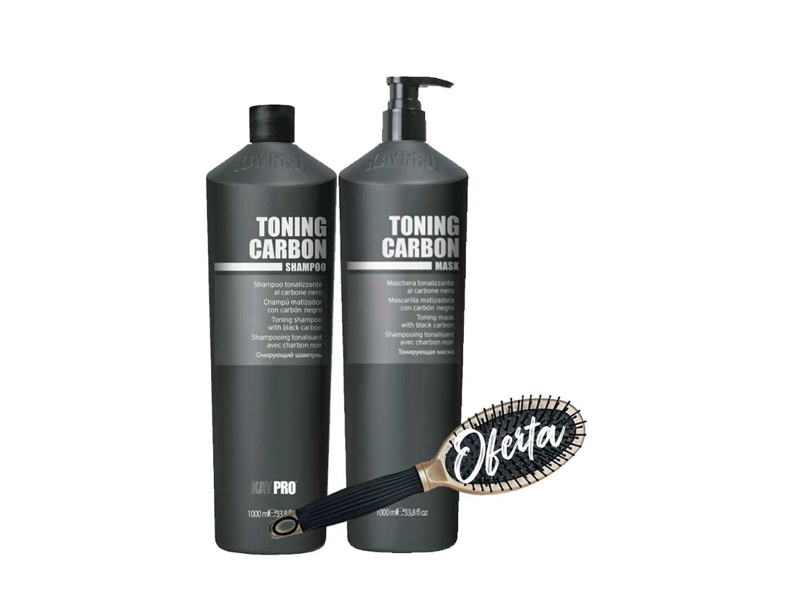 Coffret de Cabello KAYPRO Toning Carbon Pack 1