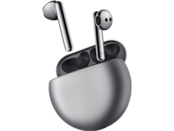 Auriculares Bluetooth True Wireless HUAWEI Freebuds 4 (In Ear - Micrófono - Noise Cancelling - Prateado)