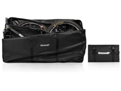 Bolsa de transporte para bicicleta de montaña MTB de 26-27,5 pulgadas/bicicleta de carretera 700c, equipaje de viaje, color negro USHION