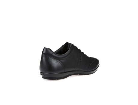 Zapatillas de Hombre GEOX Piel Negro (40)