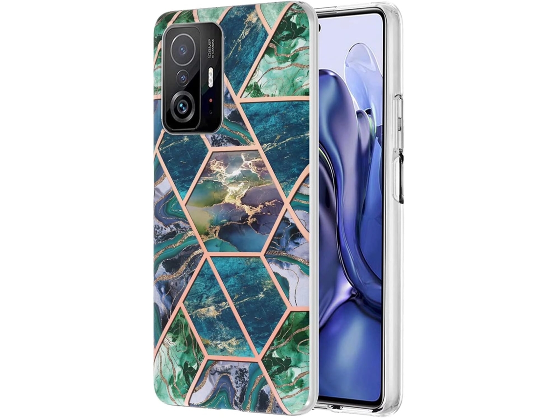 Protector de Pantalla Face Chapeamento Imd Emenda Mármore Livre Duro para Xiaomi 11T/11T Pro HONGWE.