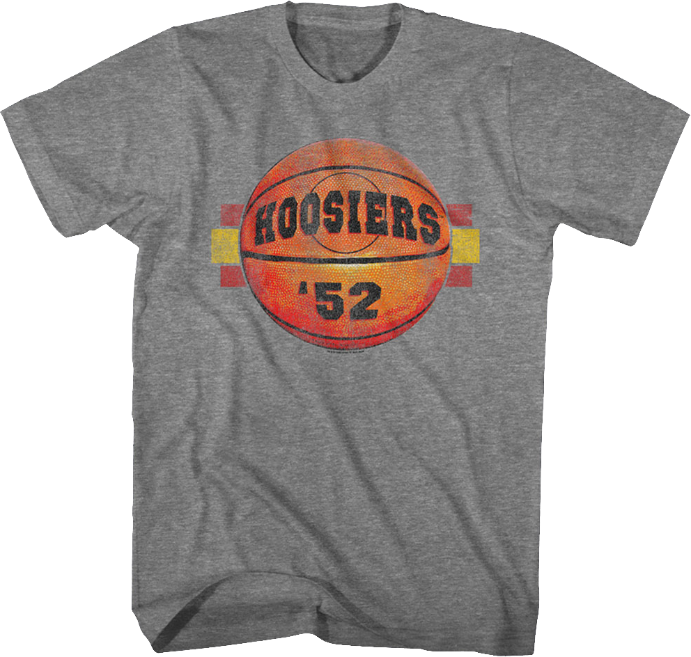 Camiseta Unisexo DEEPSTONE Vintage '52 Hoosiers Brezo de grafito (M)
