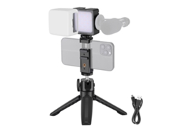 Kit de micrófono y cámara para smartphone Neewer para grabación de vídeo, vlogs y fotografía para YouTube