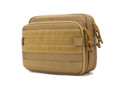 Bolsa Tática Molle Com Design Laser Cut, Organizador Médico Militar, Bolso Para Mapa, Ifak, Edc, Khaki