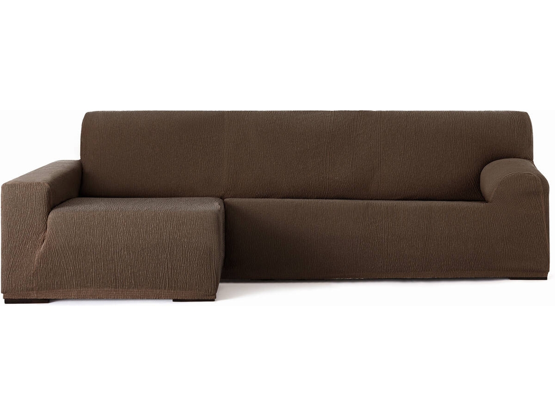 Funda de Chaise Longue Izquierda EYSA Premium Troya (310 x 170 x 110 cm - Poliéster - Marrón)