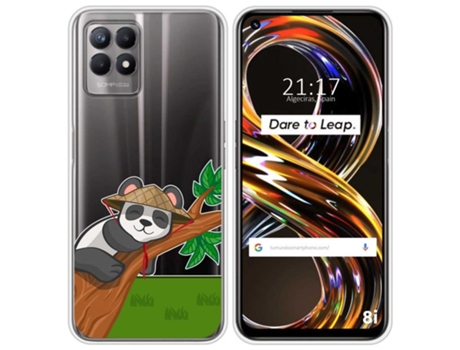 Carcasa Realme 8i TUMUNDOSMARTPHONE Dibujos Transparente Multicolor