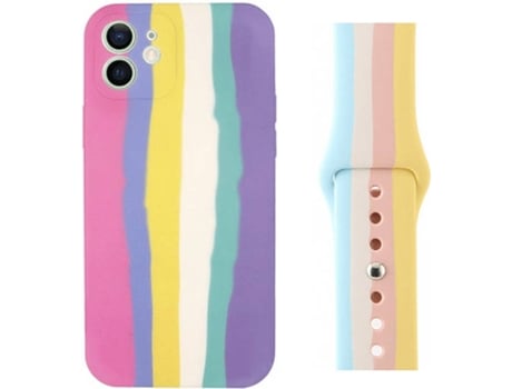 Carcasa + Bracelete Apple iPhone 8 / iWatch Series SE PHONECARE Multicolor