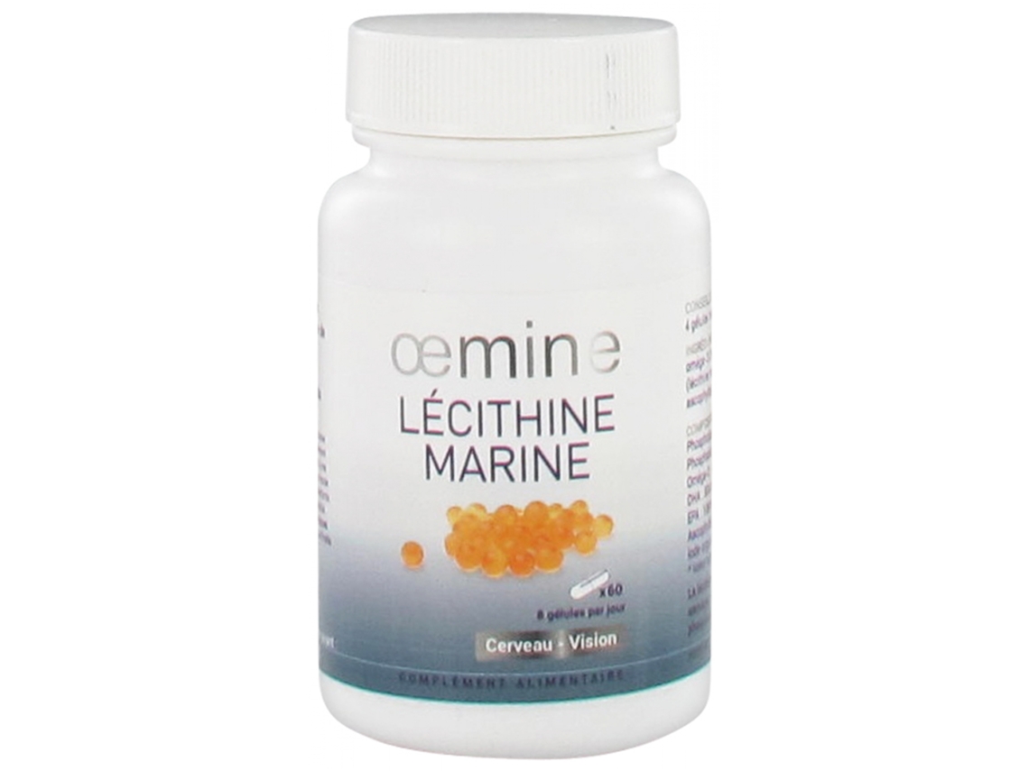 Oemine Lecitina Marina 60 Cápsulas