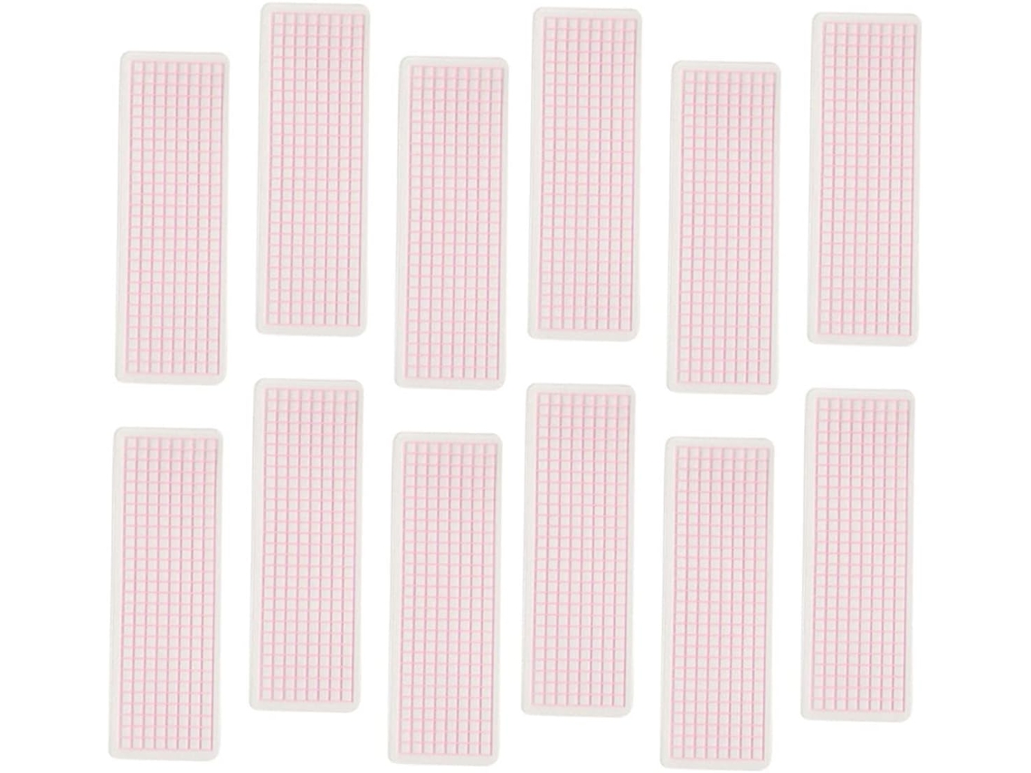 Organizador de cintas washi, 50 piezas, rosa, 5x15 cm, práctico.