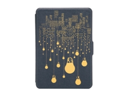 Capa Protetora De Couro Pu Pintada Para Leitor De Ebook Paperwhite123 Case