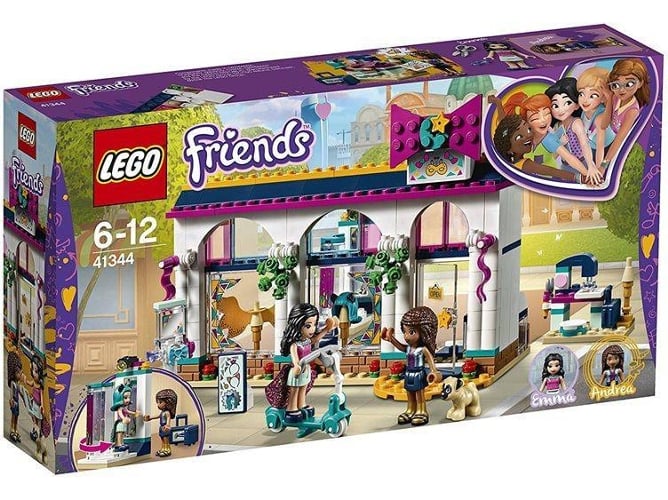 LEGO Friends: Tienda de accesorios Andrea (Edad Mínima: 6 - 294 Piezas)