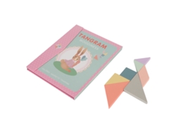 Juguete Educativo Portátil Magnético Con Forma De Libro De Tangram, Rompecabezas Para Niños De 36 Meses En Adelante.