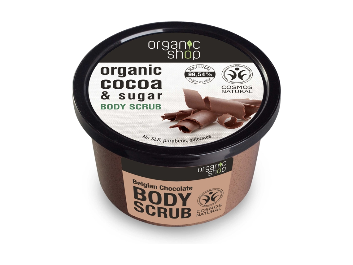 Crema Facial ORGANIC SHOP Chocolate belga (250 ml)