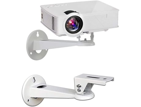 Mini Projector Wall Mount 63-787 inch - M4 Screw - 360° Rotation 60° Tilt for Camera / Projector / Webcam - Material Carbon Steel