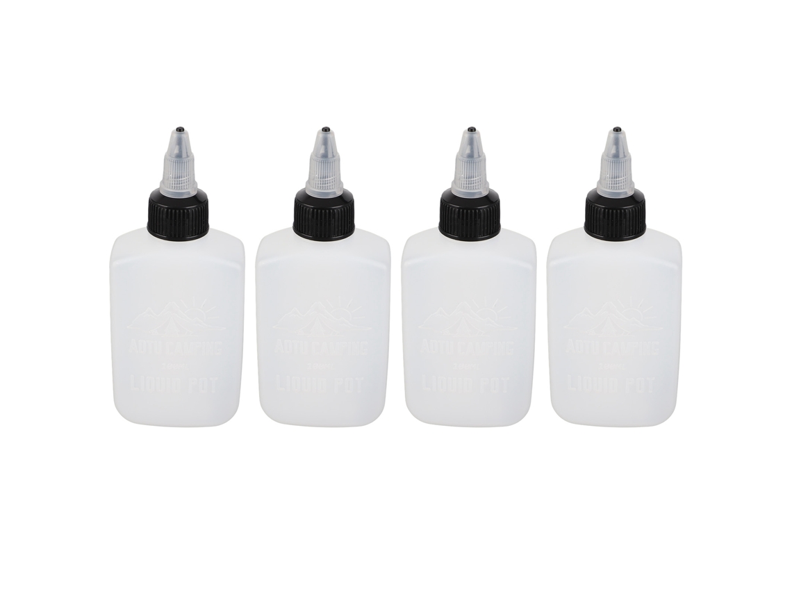 Botellas Reutilizables Selladas Y Portátiles Para Condimentos (100 Ml) Para Aceite, Salsa, Cocina, Barbacoa Y Camping.