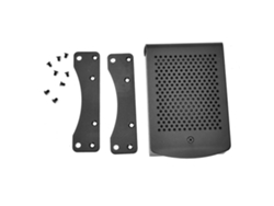 Yncm2026-caja De Aleación De Aluminio Con Soporte De Enfriamiento Para Raspberry Pi 3 Modelo B/b+ Negro
