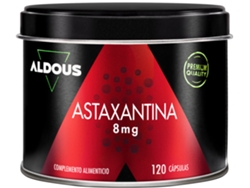 Astaxantina natural pura (8 mg, 160 mg), aceite rico en astaxantina, 120 perlas Aldous Bio